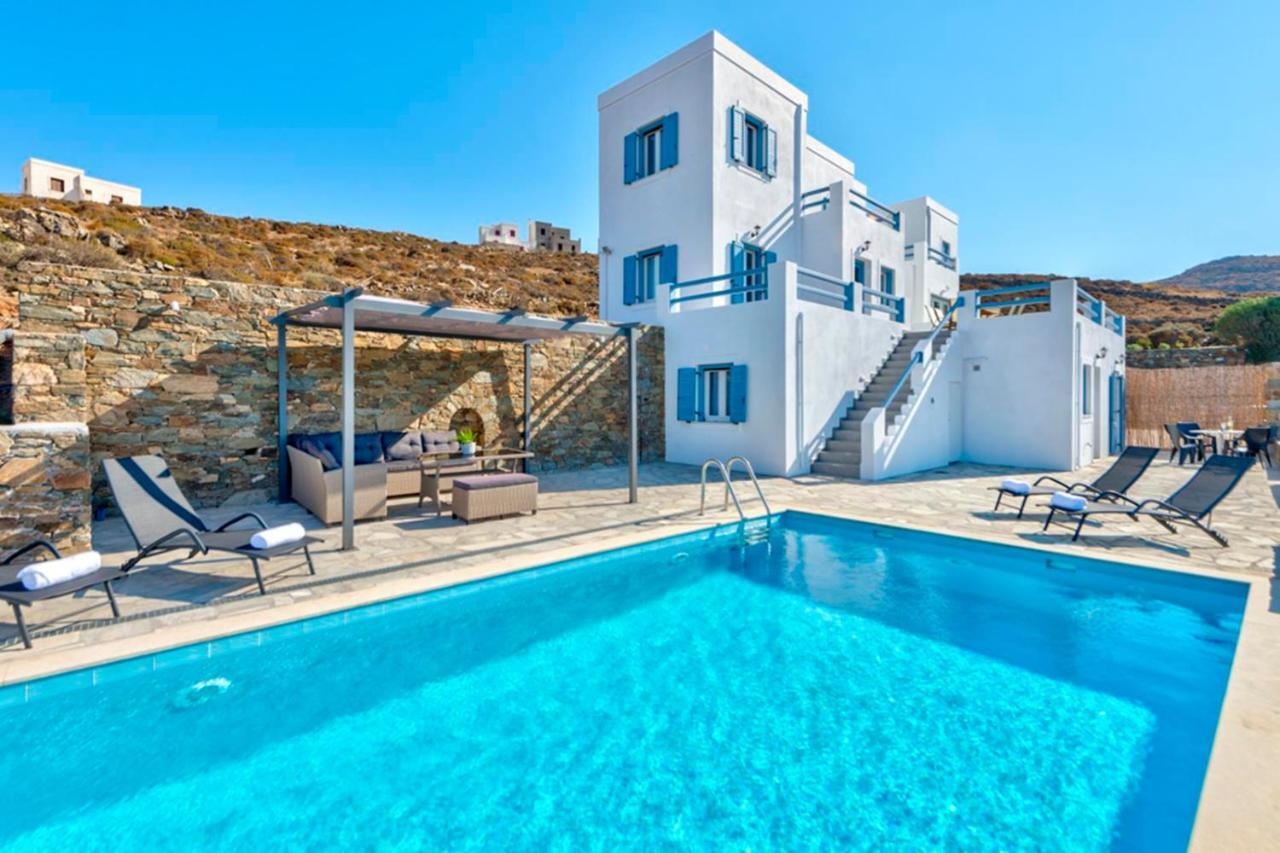 Oceania House With Sea View Villa Posidhonía Eksteriør bilde
